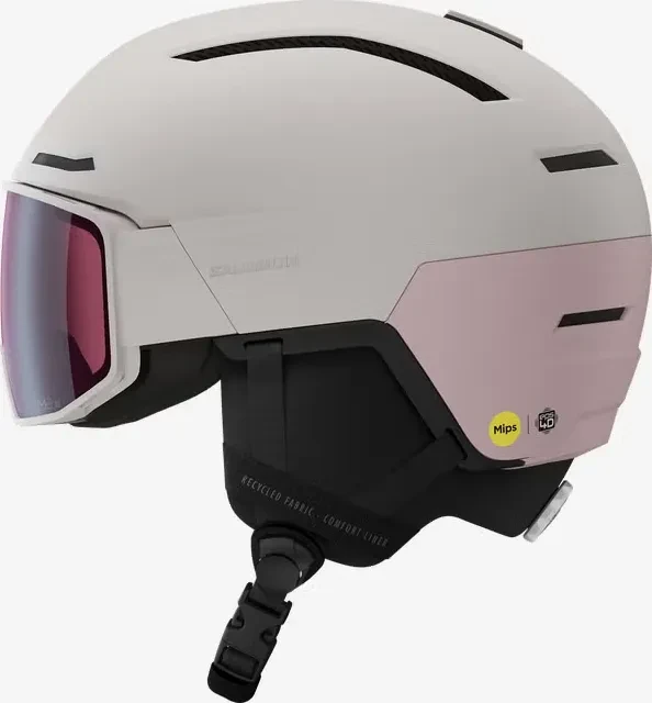 Salomon Driver Pro Sigma MIPS Helm grau/violett