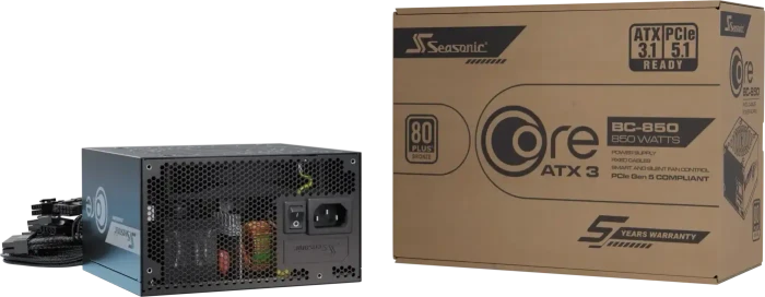 Seasonic Core BC-850 850W, ATX 3.1