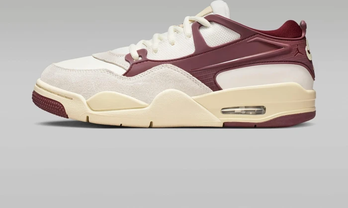 Nike Air Jordan 4RM sail/dark team red/coconut milk (Damen)