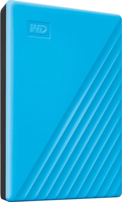 Western Digital WD My Passport Portable Storage, blau, 2TB, USB 3.0 Micro-B
