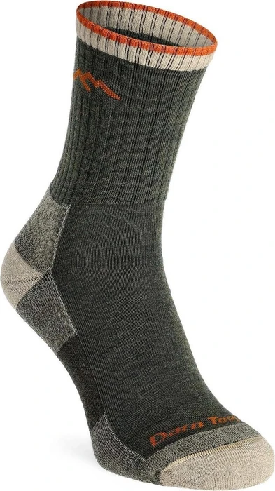 Darn Tough Hiker Micro Crew Midweight Wandersocken olive (Herren)