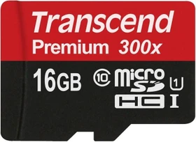 Transcend Premium R45 16GB, UHS-I, Class 10