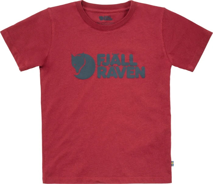 Fjällräven Logo T-Shirt kurzarm pomegranate red (Junior)