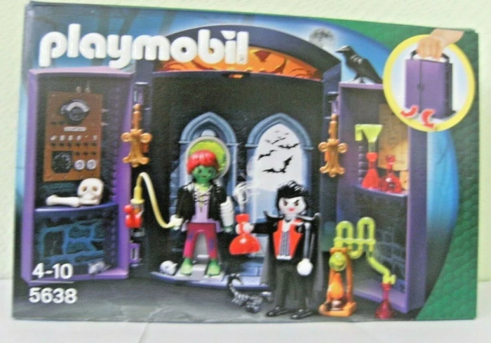 playmobil City Action Aufklapp-Spiel-Box Monsterburg