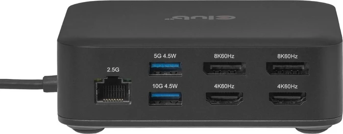 Club 3D 12-in-1 Quad DisplayLink Docking Station, USB-C 3.1 [Stecker]