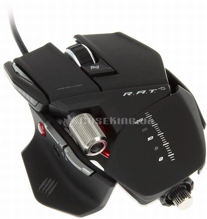 MadCatz Cyborg R.A.T. 5 Gaming Mouse schwarz matt, USB
