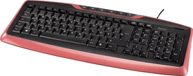 Hama K410 Media Keyboard rosa, USB (00053830)