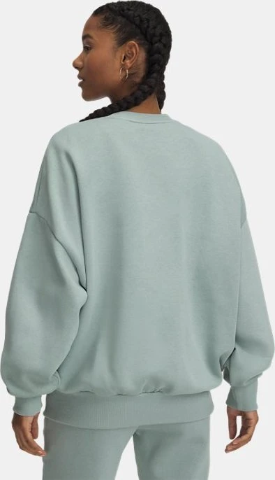 Under Armour Rival Fleece Sweatshirt silica green/white (Damen)