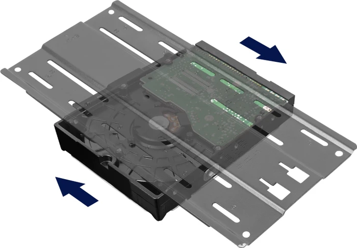 SilverStone Milo ML10, schwarz, Mini-ITX