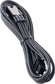 CableMod PRO ModMesh 6-Pin PCIe Extension, 6-Pin PCIe Verlängerungskabel, carbon, 45cm (CM-PCAB-6PCI-N45KC-3PK-R)