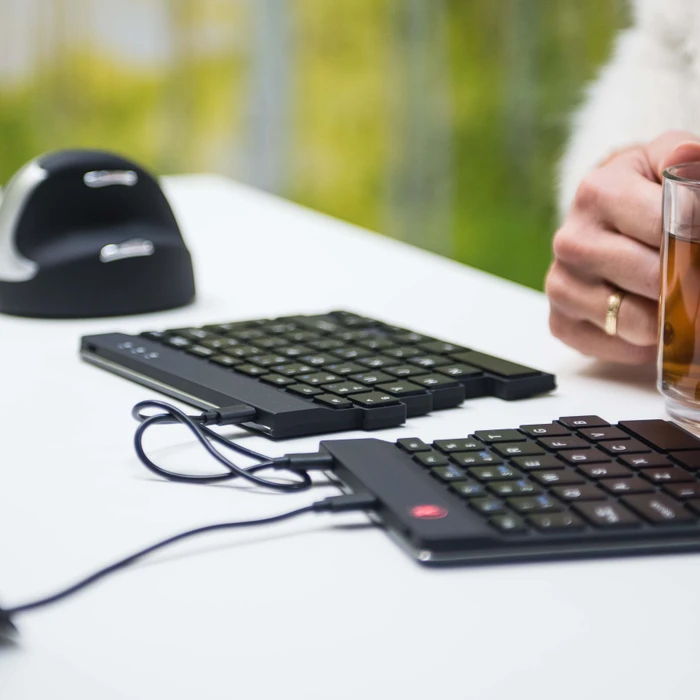 R-Go Ergo Split Ergonomic Keyboard, USB, BE