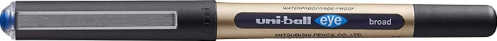 Uni-Ball Eye Broad UB-150-10 Tintenroller (Mine) blau/gold, 5er-Pack