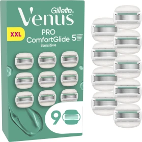 Gillette Venus Comfortglide Sensitive Rasierklinge, 9 Stück