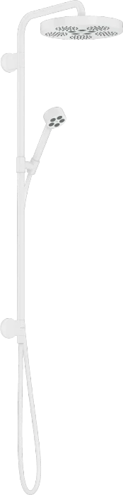 Hansgrohe Axor One Showerpipe 280 1jet Unterputz mattweiß