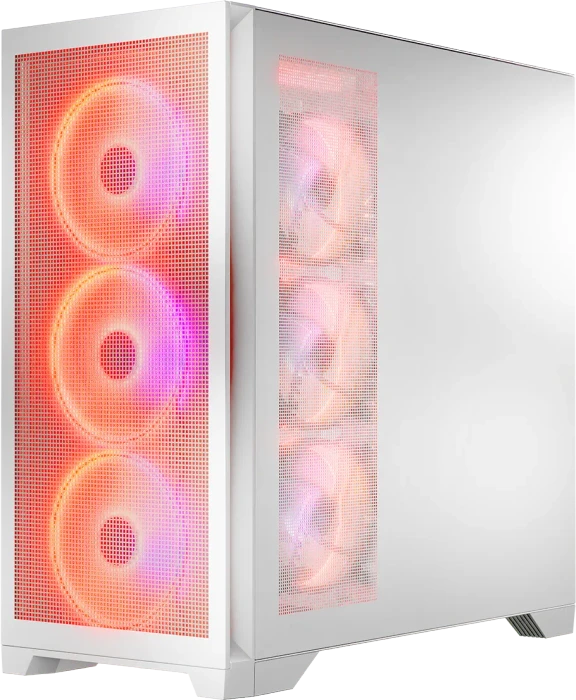Modecom Volcano Expanse S Apex ARGB Midi, weiß, Glasfenster
