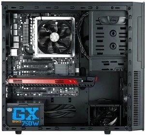 Cooler Master Silencio 450 schwarz, schallgedämmt