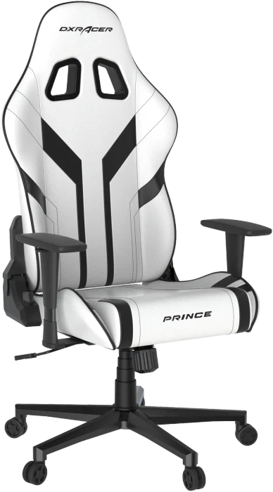DXRacer Prince Series PM88 Gamingstuhl, weiß/schwarz