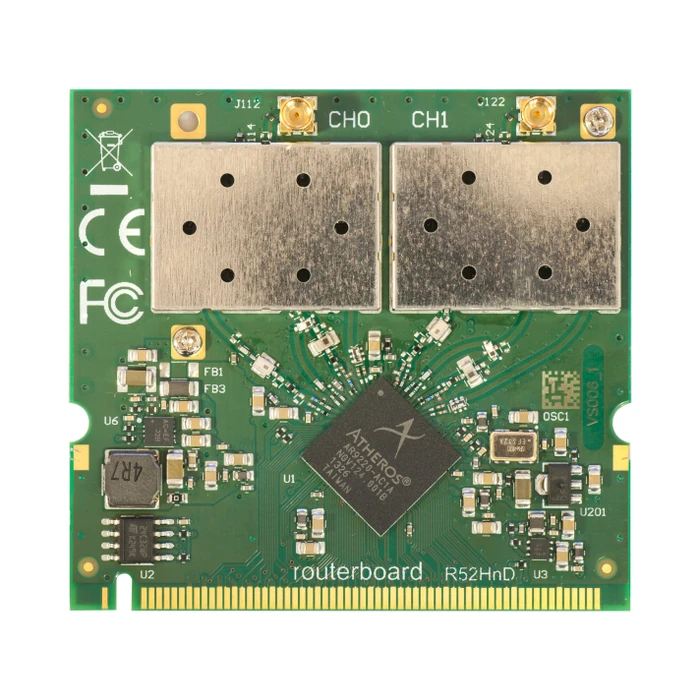 MikroTik RouterBOARD WLAN-Modul, 2.4GHz/5GHz WLAN, Mini PCI