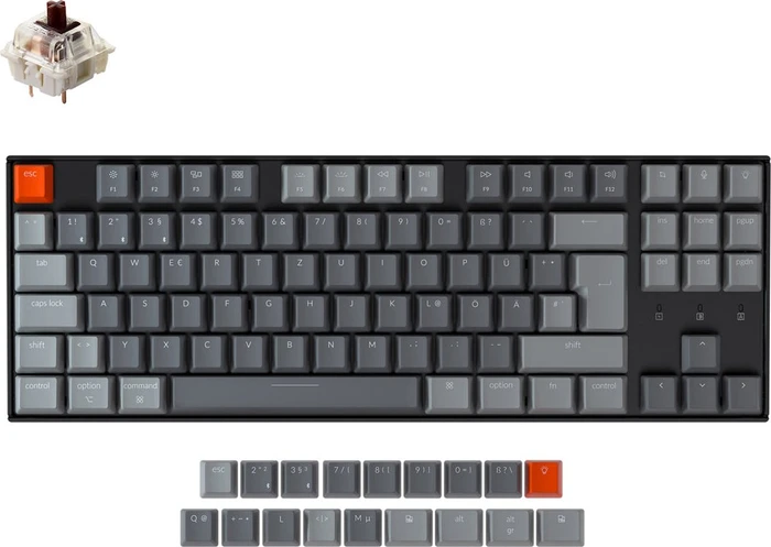 Keychron K8, 80% TKL, DE