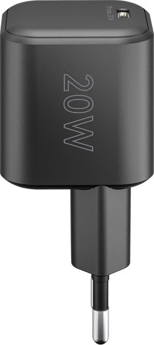 Wentronic Goobay USB-C PD GaN Schnellladegerät Nano (20W) schwarz