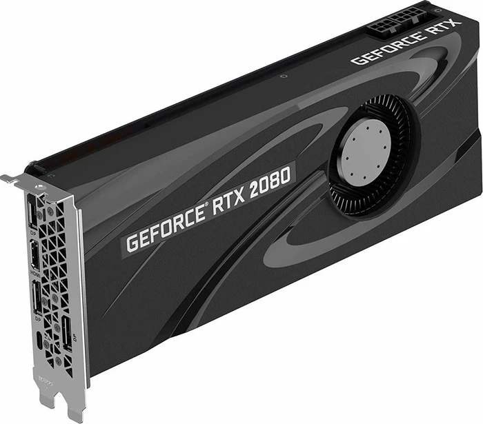 PNY GeForce RTX 2080 Blower, 8GB GDDR6, HDMI, USB-C, 3x DP