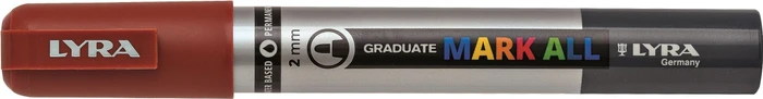Lyra Graduate Mark All Permanentmarker 2mm braun