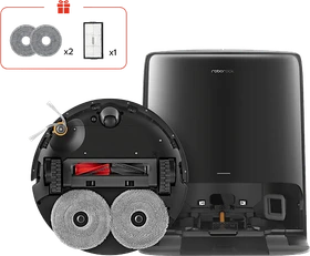 Roborock Qrevo 2 ProX Saug-/Wischroboter schwarz inkl. Absaug-/Reinigungsstation
