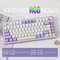 Epomaker x Aula F75, Purple, LEDs RGB, hot-swap, LEOBOG Reaper, USB/Bluetooth, US Vorschaubild