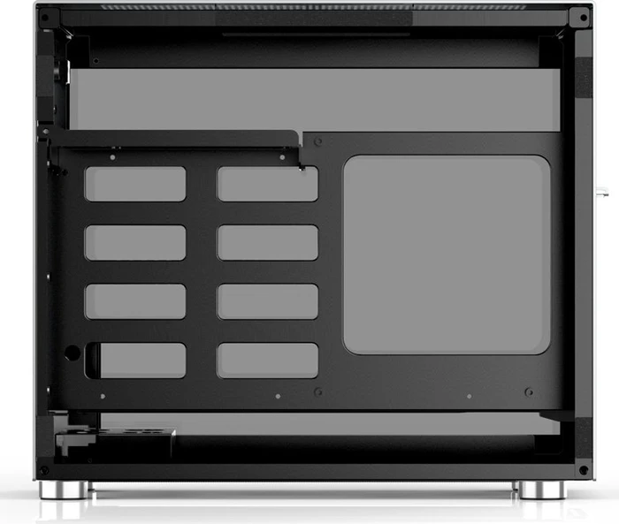 Jonsbo V10, silber, Mini-ITX