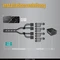 EZDIY-FAB 12VHPWR Kabel, 4x 8-Pin PCIe Buchse auf 16-Pin PCIe 5.0 12VHPWR Stecker, Adapterkabel, 16AWG, schwarz/weiß, 50cm Vorschaubild