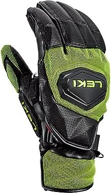Leki WCR Venom GS 3D Lobster Skihandschuhe black/ice lemon