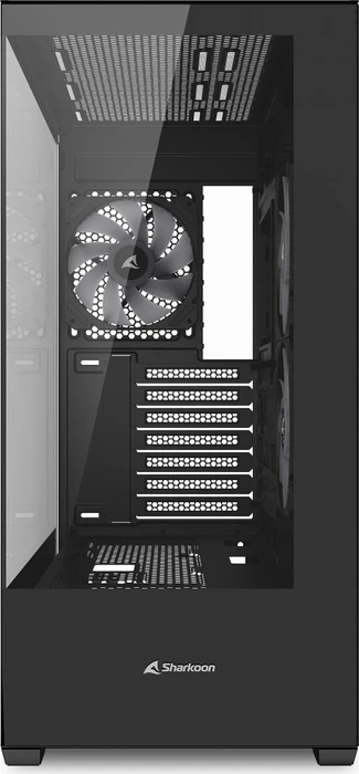 Sharkoon SK6 ARGB Black, Glasfenster