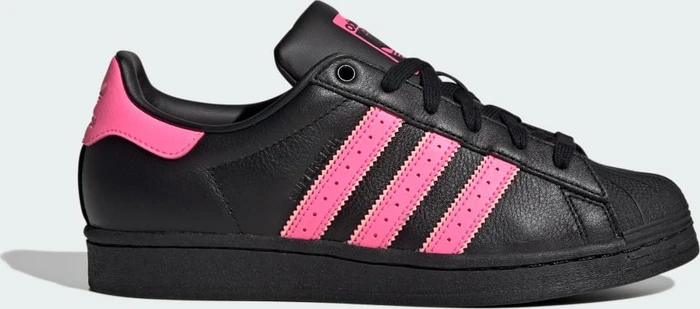 adidas Superstar core black/cloud white/spark (Damen)