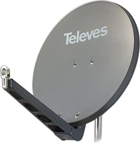 Televes QSD85 Aluminium Sat-Reflektor graphit