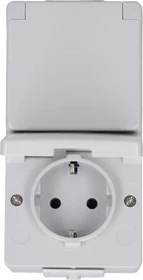 Jung WG 600 SCHUKO Zweifach-Steckdose senkrecht 16A 250V