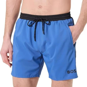 Hugo Boss Starfish Badeshorts bright blue (Herren)
