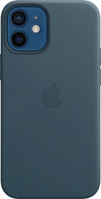 Apple Leder Case mit MagSafe für iPhone 12 Mini baltischblau