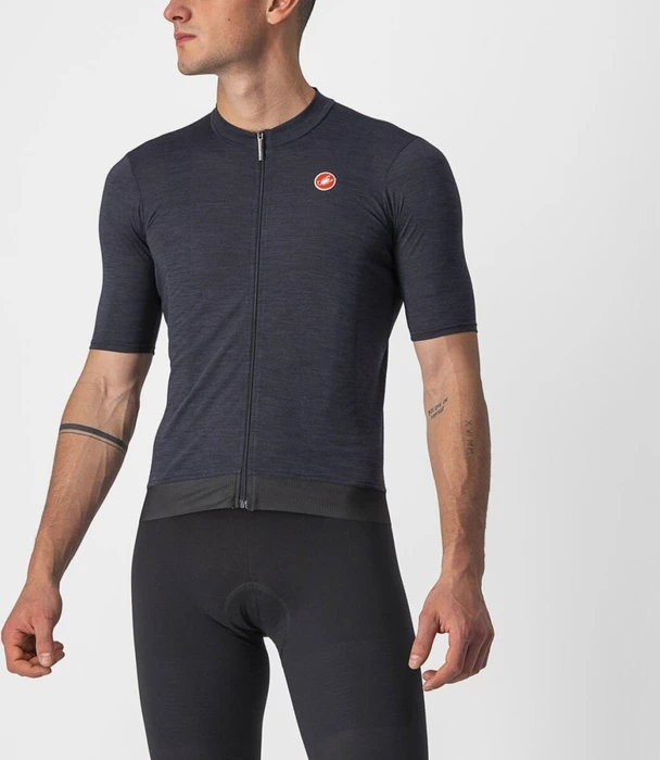 Castelli Essenza Trikot kurzarm light black (Herren)