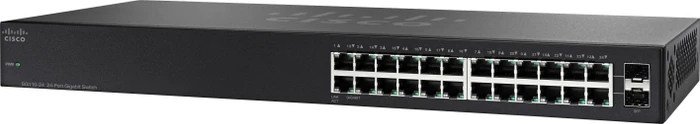 Cisco SG110 Rackmount Gigabit Switch, 22x RJ-45, 2x RJ-45/SFP