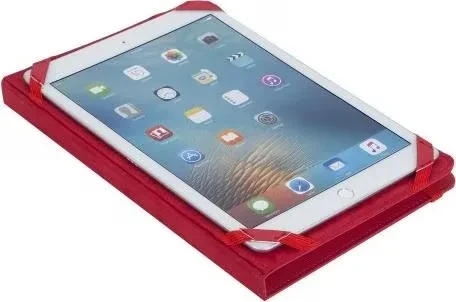 RivaCase Gatwick Kick-Stand Folio Case 3217 passend für Tablets 10.1"-11", rot