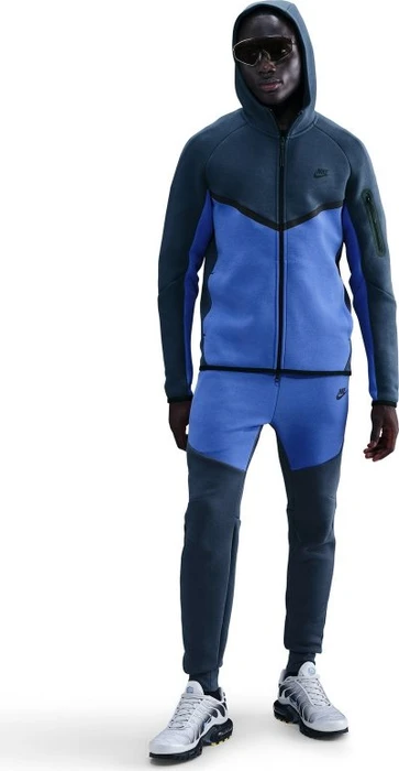 Nike Tech Fleece Windrunner Hoodie thunder blue/comet blue/black (Herren)
