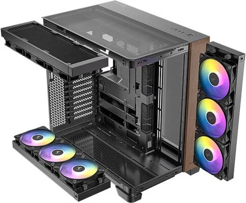 Antec Constellation C8 Curve Wood, Glasfenster