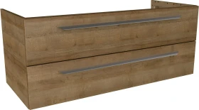 Lanzet M9 Waschtischunterschrank 119.2x48.9x48cm, Berg Eiche
