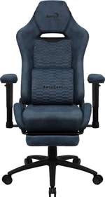 AeroCool ROYAL AeroSuede Steel Blue Gamingstuhl, blau