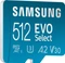 Samsung EVO Select R130 512GB Kit, UHS-I U3, A2, Class 10 Vorschaubild