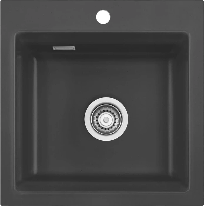 systemceram Kara 51 Einbau Becken mittig schiefer