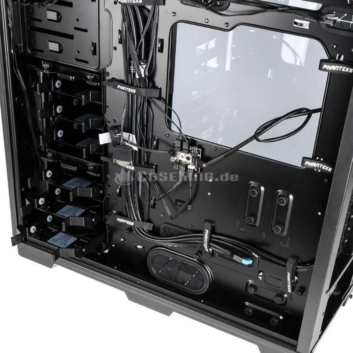Phanteks Enthoo Luxe Tempered Glass grau, Glasfenster