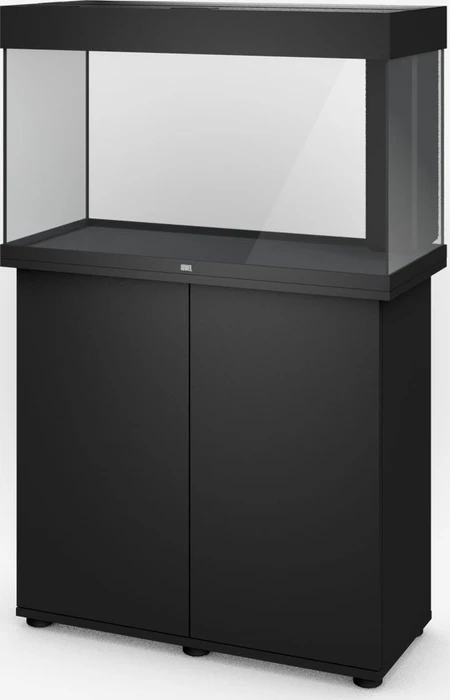 Juwel Rio 125 LED Aquarium-Set mit Unterschrank, schwarz/schwarz, 125l