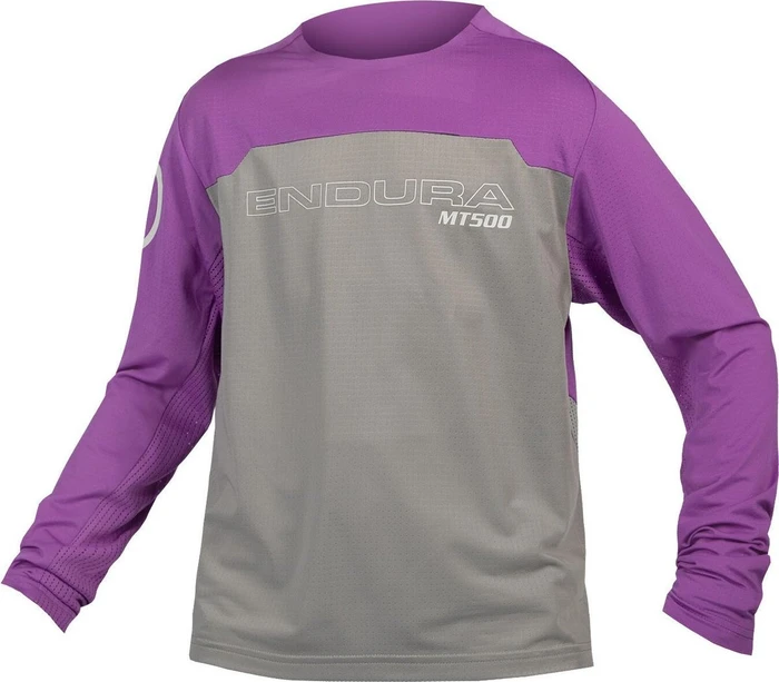 Endura MT500 Burner L/S Trikot langarm thistle (Junior)