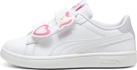 Puma Smash 3.0 Badges puma white/magic rose/lilac frost (Junior)